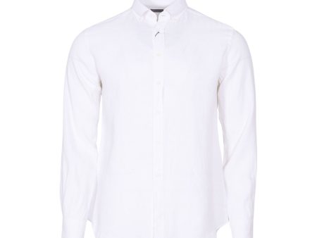 Corneliani Men s Optical White Shirt Online Sale