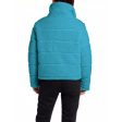 Replay Women s Reversible Jacket in Nylon and Sherpa For Cheap