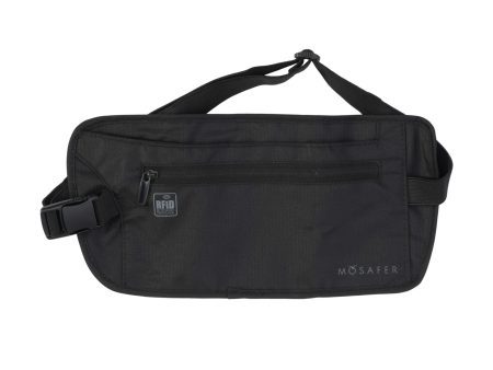 Mosafer Black Security Waist Rfid-Pouch Supply