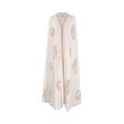 Amore Mio By Hitu Women s With Embroidery White Abaya, Free Size Fashion