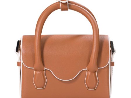 Yese Studio Women s Elizabeth Nano Caramel Crossbody Bag, Size: 15cm x 7cm x 10cm For Sale