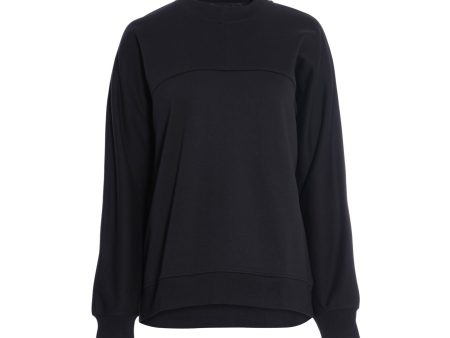 Karl Lagerfeld Women s Black Sweatshirt Online now