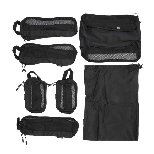 Mosafer Bag-smart Polyester Black Packing Cubes, Size: 38X30X2.5cm Sale