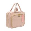 Mosafer Polyester Pink Cosmetic Bag, Size: 31X10X23cm Discount