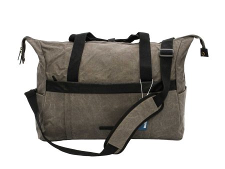 Mosafer Bag-smart Light Grey Duffle Canvas, Size: 51X33X23cm Online