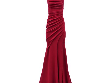 Zeena Zaki Women s Long Red Dress For Discount