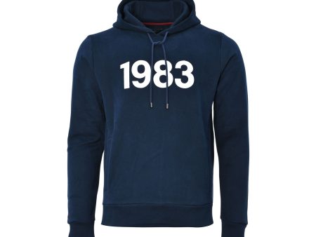 Hackett London Men s Navy Adjustable Hooded Sweatshirt Online now