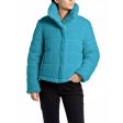 Replay Women s Reversible Jacket in Nylon and Sherpa For Cheap