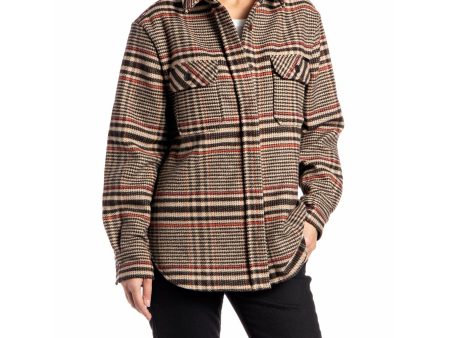 Replay Women s  Wool Checked Shirt on Sale