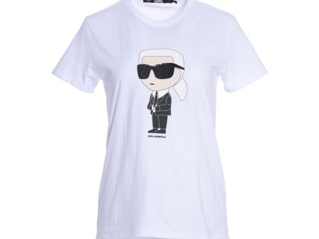 Karl Lagerfeld Women s White T-shirt Supply