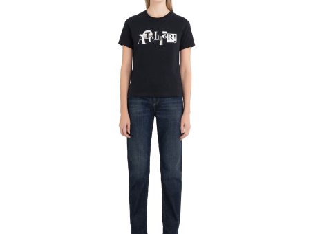 Replay Women s Atelier  jersey T-shirt with Print Discount