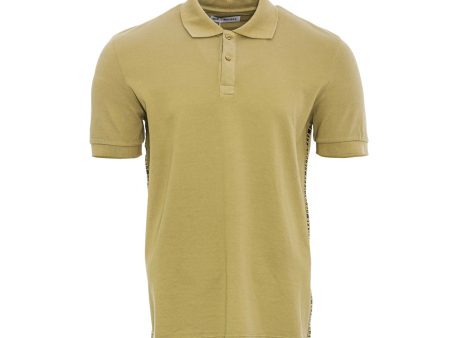 Bikkembergs Men s Dark Beige Polo T-shirt Cheap