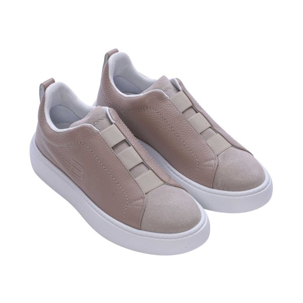 Baldinini Men s Bebe Beige Sneaker Online Hot Sale