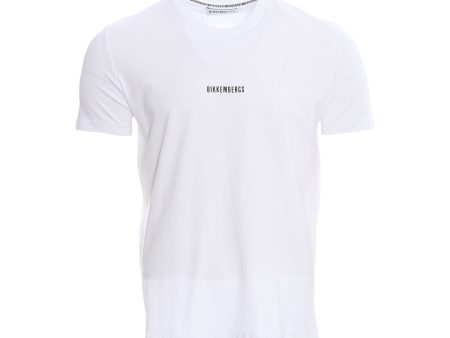 Bikkembergs Optical White T-Shirt For Cheap