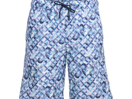 Zilli Men s Peacock Blue Swimsuit Online Sale