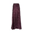 Alberta Ferretti Women s Bordeaux Skirt Fashion