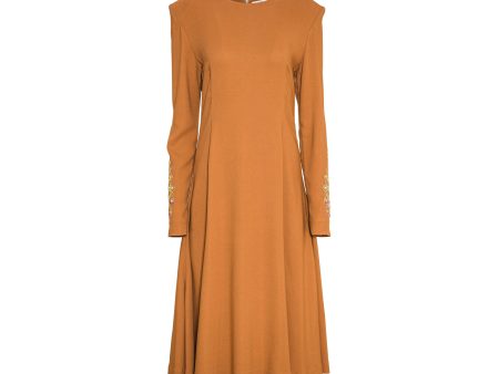 Barbara Rizzi Atelier Benedetta Copper Dress Online Sale