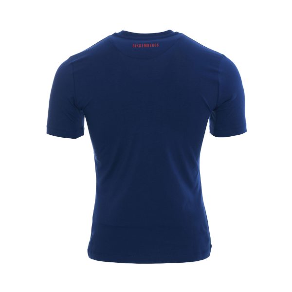 Bikkembergs Men s Blue T-Shirt on Sale