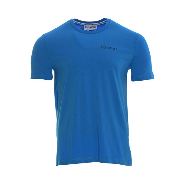 Bikkembergs Men s Azure T-Shirt Sale