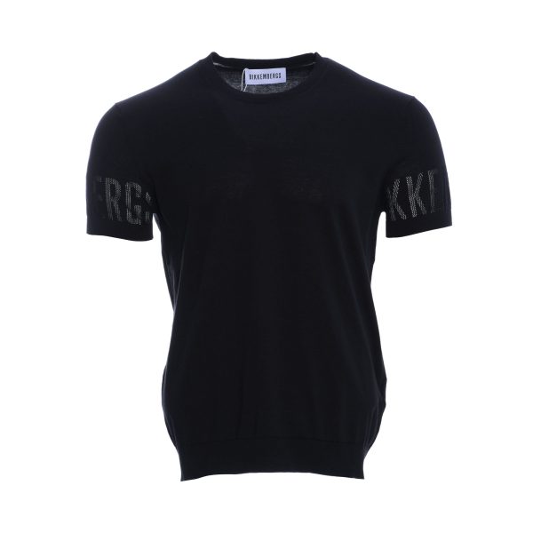 Bikkembergs Men s Black T-shirt Online Sale