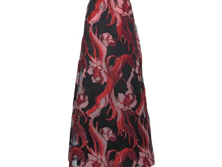 Alberta Ferretti Women s Fantasia Rosso Skirt Online Sale