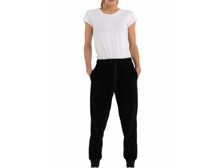 Replay Women s Chenille Regular All Over Logo Devore on Sale