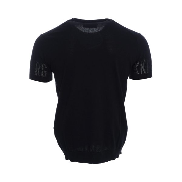 Bikkembergs Men s Black T-shirt Online Sale