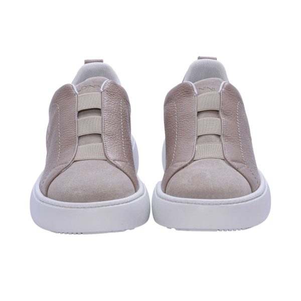 Baldinini Men s Bebe Beige Sneaker Online Hot Sale