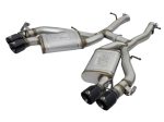 aFe MACHForce XP 3in 304 SS Axle-Back Exhaust Dual Exhaust (NPP) w  Black Tips 16-17 Camaro SS V8 For Discount