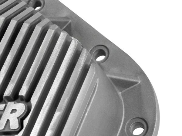 afe Front Differential Cover (Raw; Street Series); Ford Diesel Trucks 94.5-14 V8-7.3 6.0 6.4 6.7L Online Sale