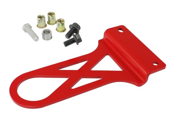 aFe Control PFADT Series Front Tow Hook Red 97-04 Chevrolet Corvette (C5) Online now