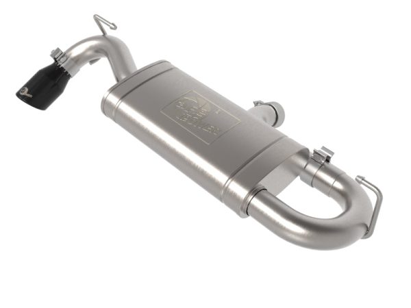 aFe Ford Bronco Sport 21-22 L3-1.5L (t) L4-2.0L (t) Vulcan Axle-Back Exhaust System- Black Tips on Sale