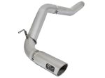 aFe Atlas Exhaust 5in DPF-Back Exhaust Aluminized Steel 2016 Nissan Titan XD V8-5.0L w  Polished Tip Hot on Sale