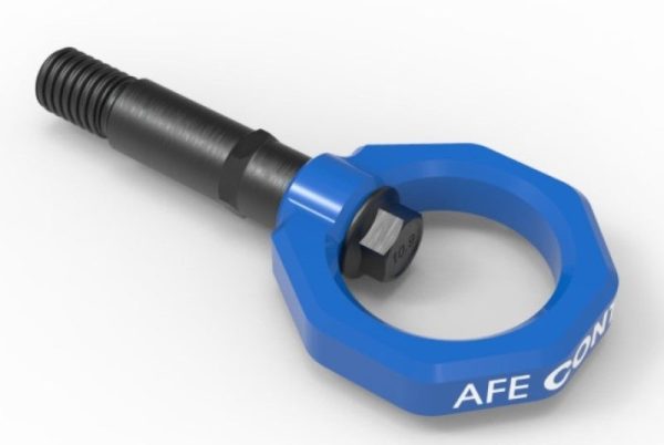 aFe Control Rear Tow Hook Blue 20-21 Toyota GR Supra (A90) For Cheap