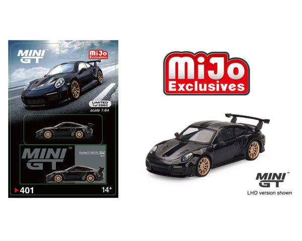 Mini GT 1:64 Porsche 911(991) GT2 RS Weissach Package -MiJo Exclusive USA For Sale