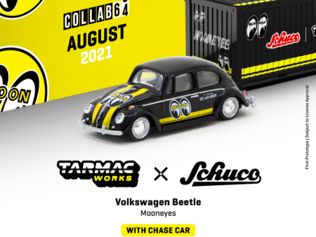 Tarmac Works 1:64 VW Beetle Mooneyes with Container Discount