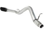 aFe Atlas Exhaust 5in DPF-Back Al Steel 11-13 GM Diesel Trucks V8-6.6L (td) LML (Blk Tip) Online now