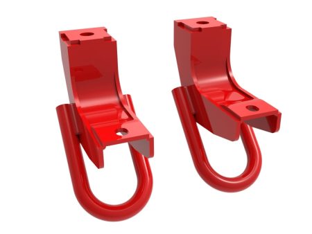 aFe Front Tow Hook Red 2022 Toyota Tundra 3.5L V6 Cheap