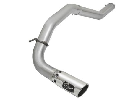 aFe Atlas Exhaust 5in DPF-Back Al Steel 2016 Nissan Titan XD V8-5.0L Polished Tip Online