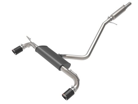 aFe Ford Bronco Sport 21-22 L3-1.5L (t) L4-2.0L (t) Vulcan Cat-Back Exhaust System- Carbon Tips Fashion