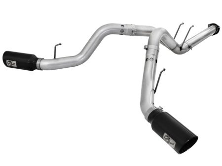 aFe Atlas Exhaust 4in DPF-Back Al Steel 11-14 Ford Diesel Trucks V8-6.7L (td) Online