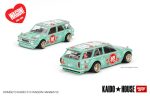 MINIGT 1:64 Kaido House Datsun 510 Wagon Hanami V1 Green Limited Discount