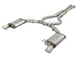 aFe MACHForce XP 3in Sport Tone Cat-Back Exhausts w  Polished Tips 15-17 Ford Mustang V6 V8 Online now