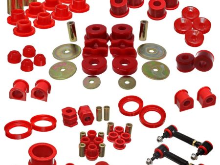 Energy Suspension 97-01 Honda CR-V Master Bushing Set - Red Discount