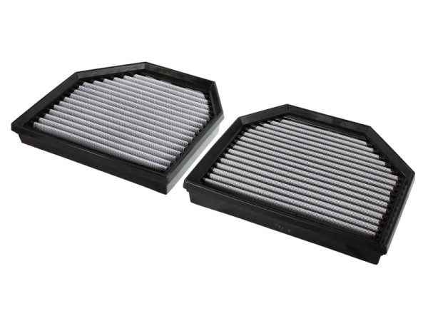 aFe MagnumFLOW OEM Replacement Air Filter PRO Dry S 2015 BMW M3 M4 (F80 F82) 3.0L S55 (tt) Qty. 2 Cheap