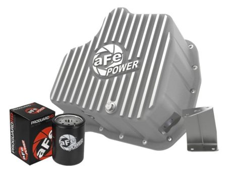 aFe Power 11-16 GM Diesel 2500HD   3500HD V8-6.6L (TD) Street Series Engine Oil Pan Raw w  Machined Supply