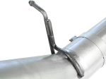 aFe ATLAS 5in Alum Steel DPF-Back Exhaust System 2007-10 GM Diesel Trucks V8-6.6L (td) Fashion