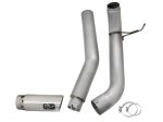 aFe Atlas Exhaust 5in DPF-Back Exhaust Aluminized Steel 2016 Nissan Titan XD V8-5.0L w  Polished Tip Hot on Sale