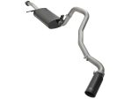 aFe MACHForce XP 2-1 2in 304 SS Cat Back Exhaust w  Black Tips 2001-2016 Nissan Patrol (Y61) 4.8L Hot on Sale