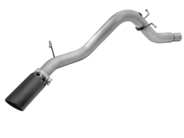 aFe LARGE BORE HD 3.5in DPF-Back Alum Exhaust w Black Tip 2016 GM Colorado Canyon 2.8L (td) Online Sale